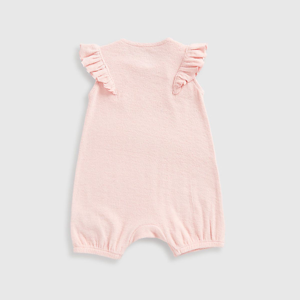 Mothercare Baby Girl Pastel Seas Frill Towelling Romper Mothercare 👶